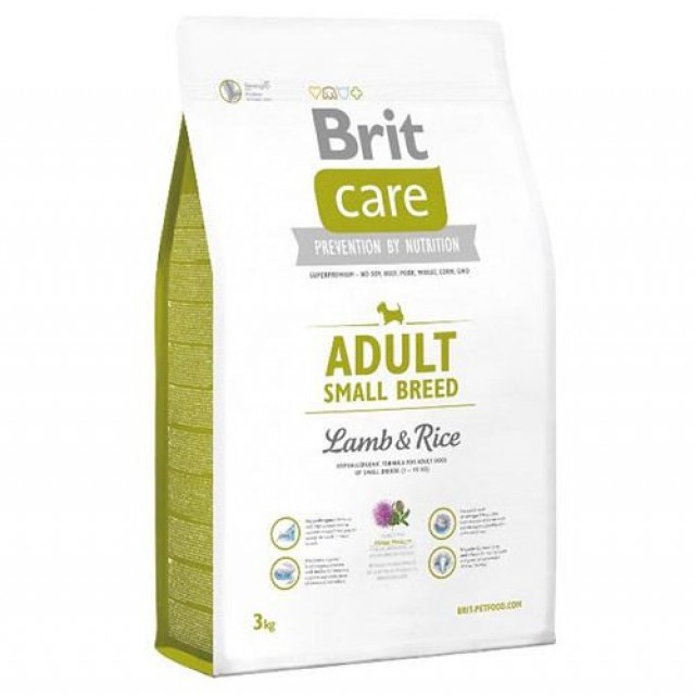 Brit Care Adult Small Kuzulu Küçük Irk Yetişkin Köpek Maması 3 Kg