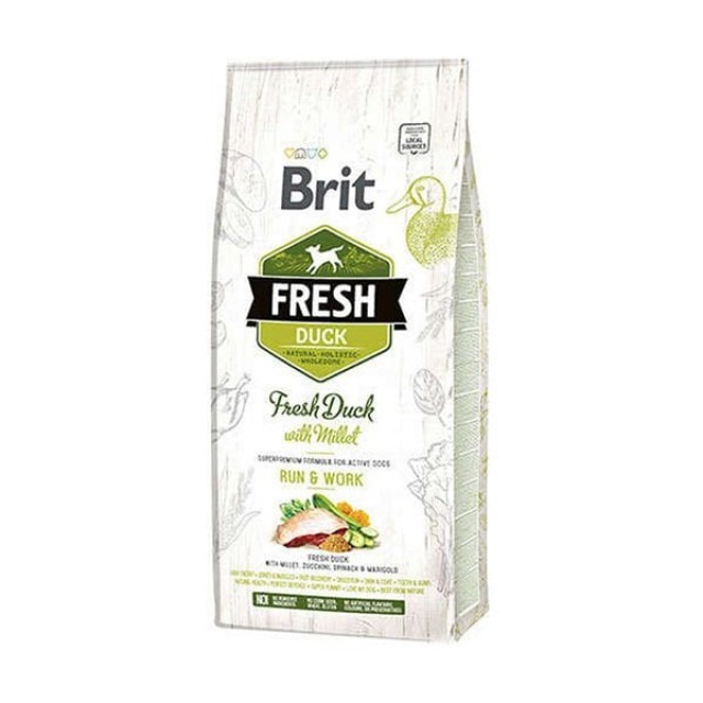 Brit Fresh Ördek Etli ve Darılı Yetişkin Köpek Maması 12 Kg