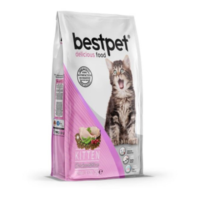 Best Pet Tavuklu Yavru Kedi Maması 1 Kg