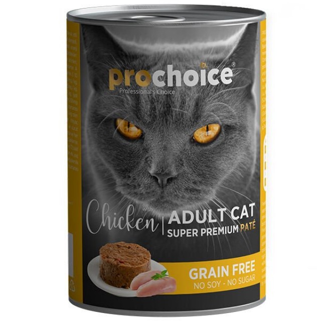 Pro Choice Adult Tavuklu Yetişkin Konserve Kedi Maması 400 Gr