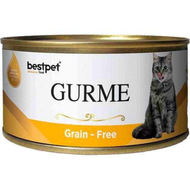 Best Pet Gurme Jöleli Tavuklu Yetişkin Konserve Kedi Maması 100 Gr