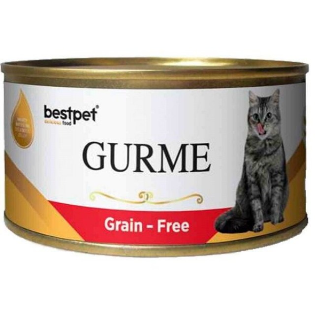 Bestpet Gurme Jöleli Kuzu Etli Yetişkin Konserve Kedi Maması 1 Adet 100 Gr