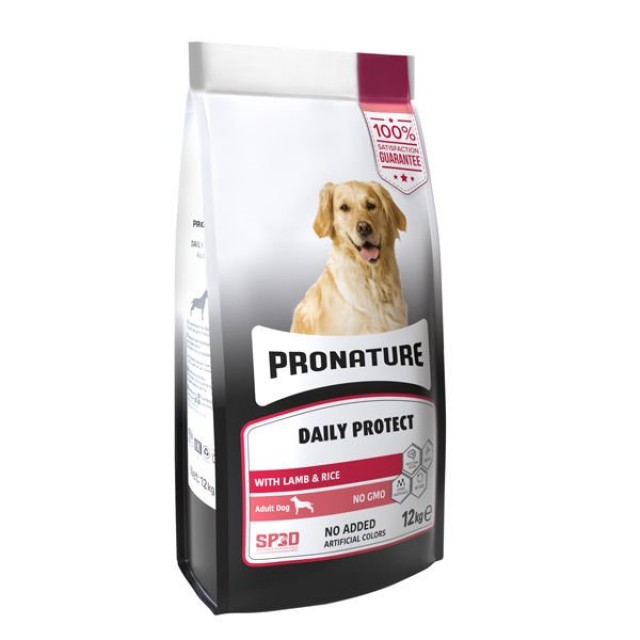 Pronature Daily Adult Kuzu Etli ve Pirinçli Yetişkin Köpek Maması 12 Kg