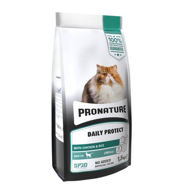 Pronature Adult Tavuklu ve Pirinçli Yetişkin Kedi Maması 1.5 Kg
