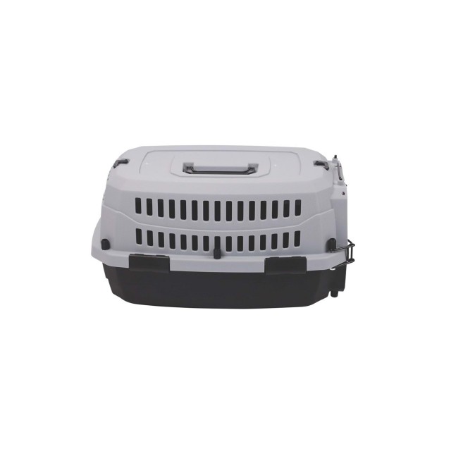 M-Pets Viaggio Carrier Iata Kedi ve Küçük Irk Köpek Taşıma Çantası 58.4x38.7x33 Cm Gri/Siyah Small