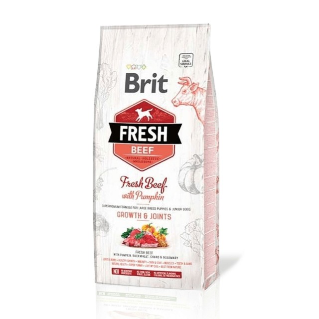 Brit Fresh Sığır Etli ve Balkabaklı Yavru Köpek Maması 12 Kg
