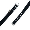 Doggie Comfort Dokuma Köpek Boyun Tasması Large Siyah 2.5x42-50 Cm