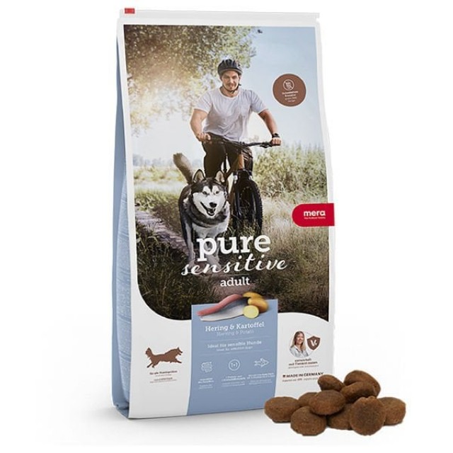 Mera Pure Sensitive Tahılsız Ringa Balık ve Patatesli Köpek Maması 12.5 Kg