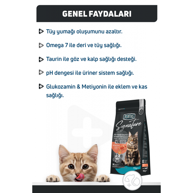 Signature Somonlu Yetişkin Kedi Maması 10 Kg