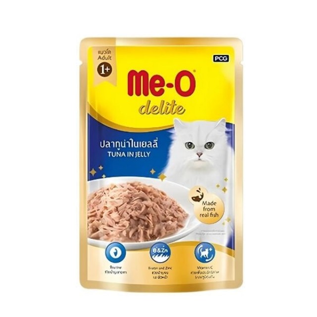 Meo Delite Ton Balıklı Pouch Yetişkin Konserve Kedi Maması 1 Adet 70 Gr