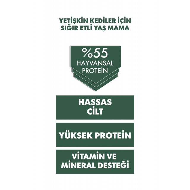 Pro Performance Ultra Premium Biftekli Yetişkin Konserve Kedi Maması 1 Adet 400 Gr