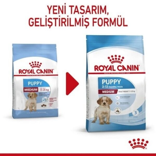 Royal Canin Medium Puppy Yavru Köpek Maması 4 Kg