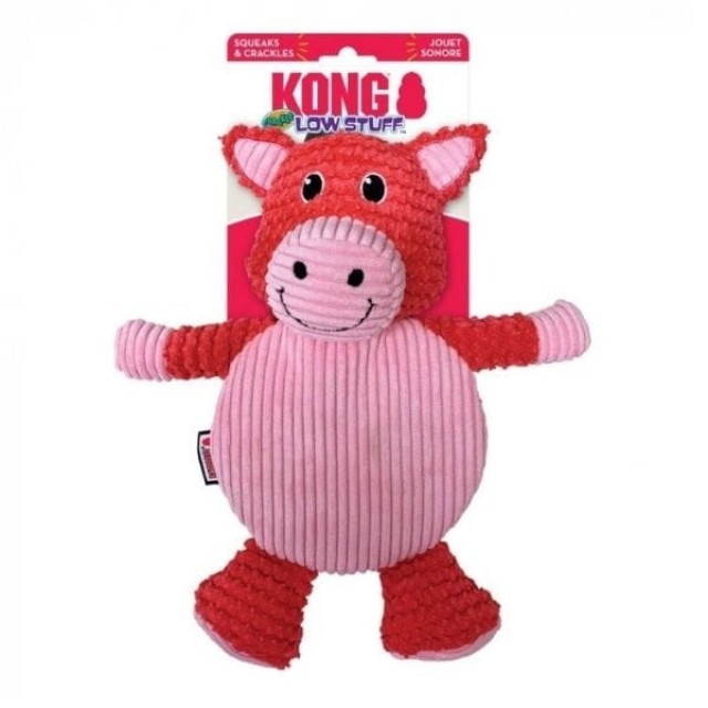 Kong Low Stuff Gülen Surat Detayli Peluş Köpek Oyuncağı Large