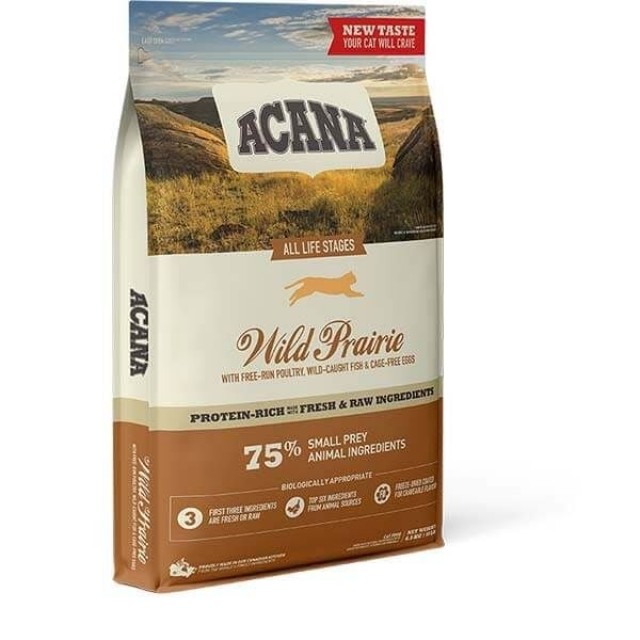 Acana Wild Prairie Tahılsız Tavuklu ve Balıklı Yetişkin Kedi Maması 4.5 Kg Acana Wild Prairie Tahılsız Tavuklu ve Balıklı Yetişkin Kedi Maması 4.5 Kg