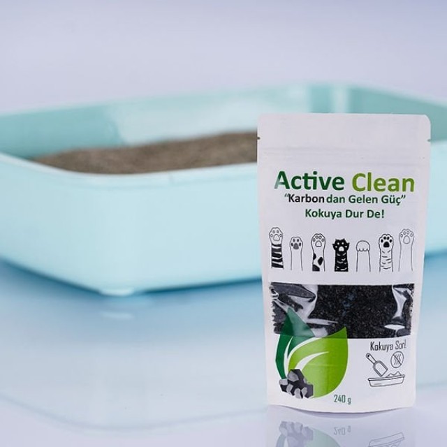 Active Clean Organik Kedi Kumu Koku Giderici 240 Gr