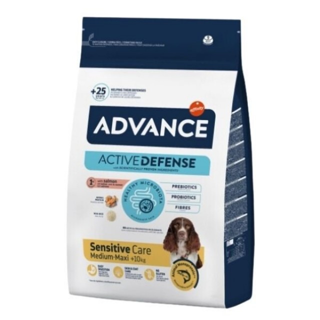 Advance Sensitive Somonlu Hassas Yetişkin Köpek Maması 12 Kg