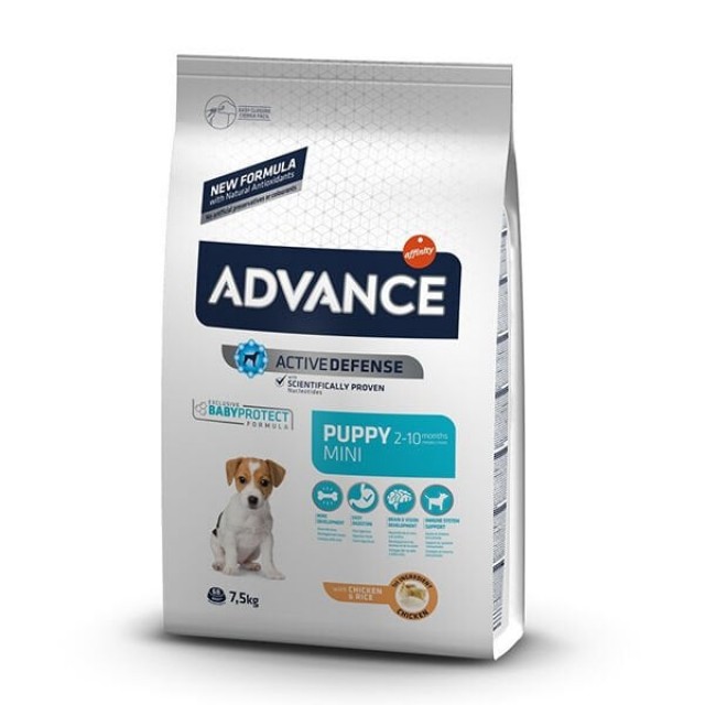 Advance Puppy Mini Tavuklu Küçük Irk Yavru Köpek Maması 7.5 Kg