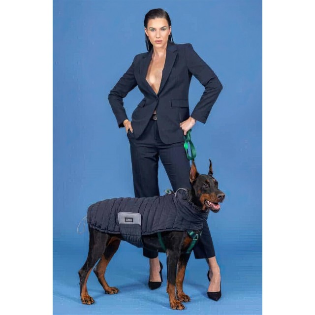 Lindo Dogs Air Puff Deep Köpek Montu Siyah Beden 5