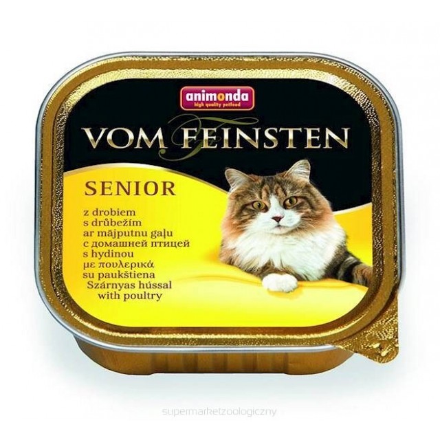 Animonda Vom Feinsten Senior Kümes Hayvanlı Yaşlı Kedi Konservesi 100 Gr