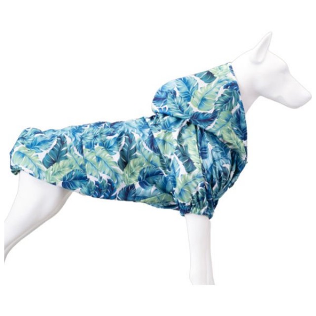 Lindo Dogs Aqua Kapüşonlu Su Geçirmez Köpek Yağmurluğu Mavi Beden 8