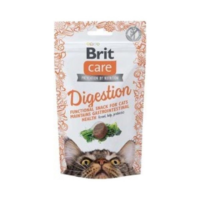 Brit Care Snack Digestion Sindirim Sistemi Düzenleyici Kedi Ödül Maması 50 Gr