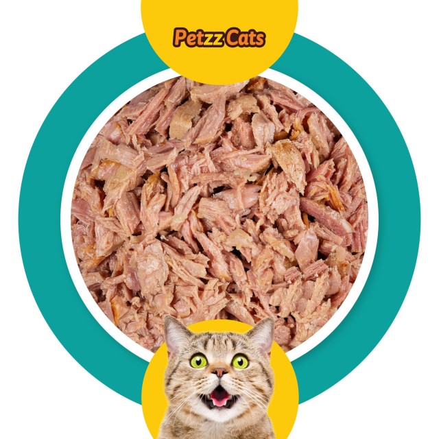 PetzzCats Ton Balığı Konserve Kedi Maması 1 Adet 70 Gr