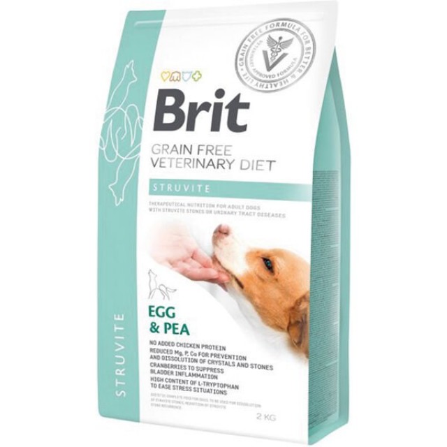 Brit Veterinary Diet Struvite Yumurtalı Tahılsız Köpek Maması 2 Kg