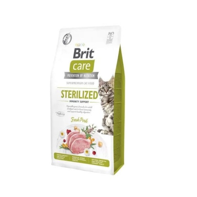 Brit Care Sterilized Immunity Support Tahılsız Tavuklu Kısırlaştırılmış Yetişkin Kedi Maması 2 Kg