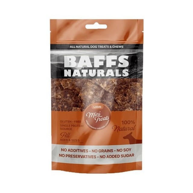 Baffs Naturals Kuzu Mini Atıştırmalık Köpek Ödül Maması 100 Gr