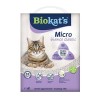 Biokats Micro Bianco Classic Kokusuz Topaklanan Doğal Kedi Kumu 6 Lt