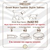 Cattie Boncuklu Deri Küçük Irk Köpek ve Kedi Boyun Tasması Small Camel 1x16-20 Cm