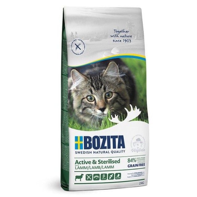 Bozita Outdoor Active Kuzu Etli Yetişkin Kısırlaştırılmış Kedi Maması 10 Kg