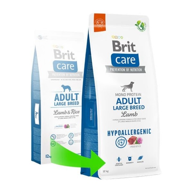 Brit Care Hypo-Allergenic Kuzu Etli Büyük Irk Yetişkin Köpek Maması 12 Kg