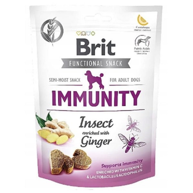 Brit İmmunity İnsect Böcek Larvalı ve Zencefilli Köpek Ödül Maması 150 Gr