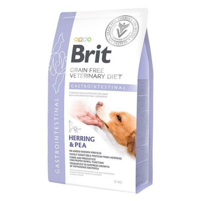 Brit Veterinary Diet Gastrointestinal Ringa Balıklı Sindirim Sistemi Destekleyici Tahılsız Köpek Maması 2 Kg