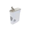 Moderna Trendy Story Pet Wisdom Plastik Kedi ve Köpek Mama Saklama Kabı 26.1x10.4x30.2 Cm 5 Lt