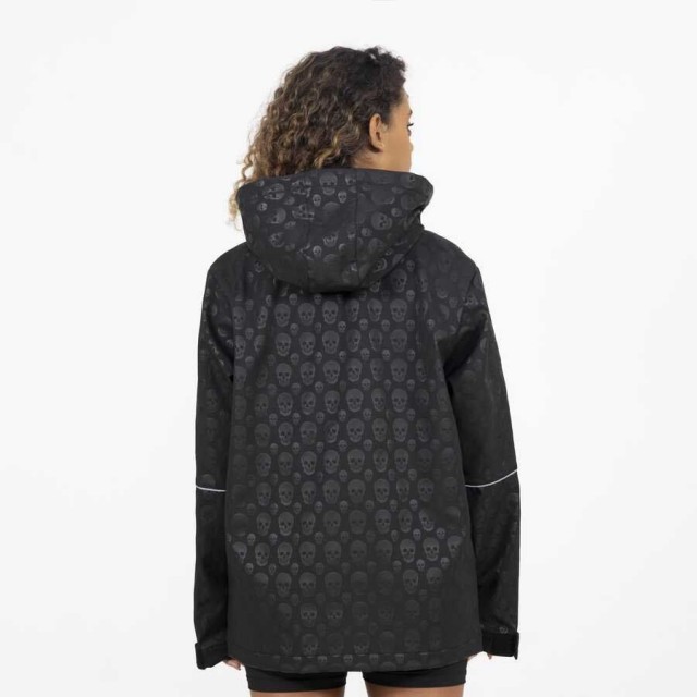 Lindo Dogs People Black Skull Unisex Yağmurluk Beden Siyah XxLarge