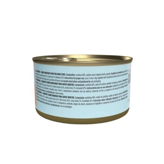 Schesir Sos İçinde Sardalyalı Yetişkin Konserve Kedi Maması 1 Adet 70 Gr