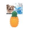 M-Pets Cooling Pineapple Serinletici Plastik Köpek Oyuncağı 12 Cm Turuncu