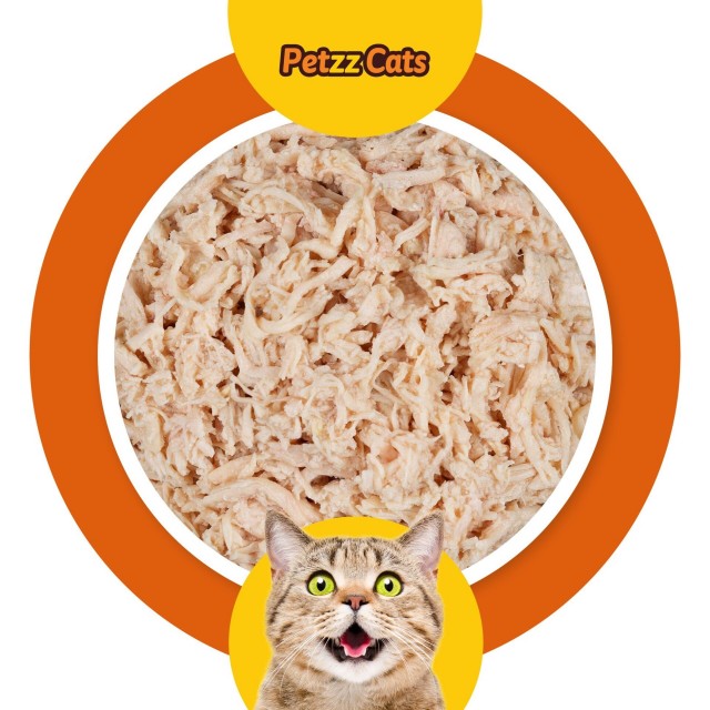 PetzzCats Tavuk Etli Konserve Kedi Maması 1 Adet 70 Gr