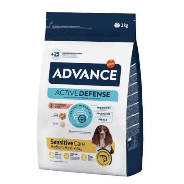 Advance Sensitive Somonlu Hassas Yetişkin Köpek Maması 3 Kg