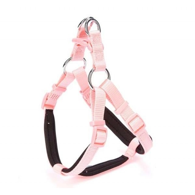 Doggie Comfort Dokuma Ronin Köpek Göğüs Tasması Xsmall Pembe 1.5x35-45 Cm