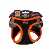 Doggie Havalı Dokuma Neon Küçük Irk Köpek Göğüs Tasması Xsmall Turuncu 30-34 Cm