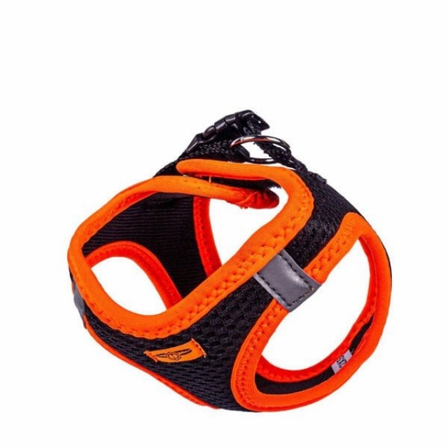 Doggie Havalı Dokuma Neon Küçük Irk Köpek Göğüs Tasması Xxsmall Turuncu 26-30 Cm