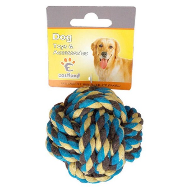 Eastland Düğümlü Top Diş İpi Köpek Oyuncağı 7.5 Cm