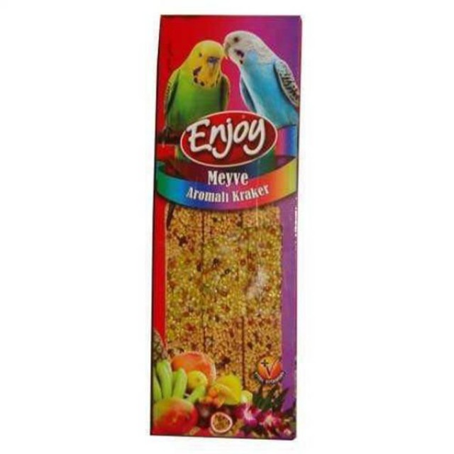 Enjoy Meyveli Kraker Kuş Yemi 100 Gr 3 Adet