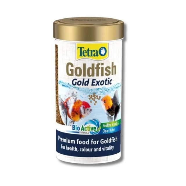 Tetra Goldfish Gold Exotic Egzotik Japon Balık Yemi 250 Ml 80 Gr