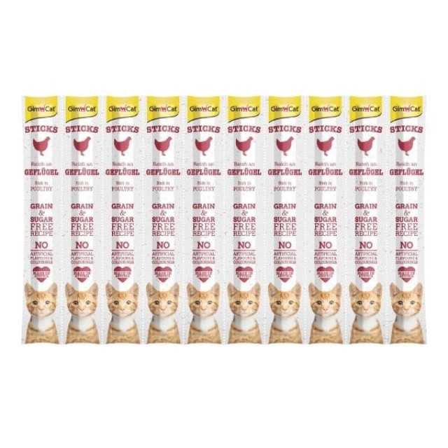 Gimcat Sticks Kümes Hayvanlı Çubuk Kedi Ödül Maması 1 Adet 50 Gr