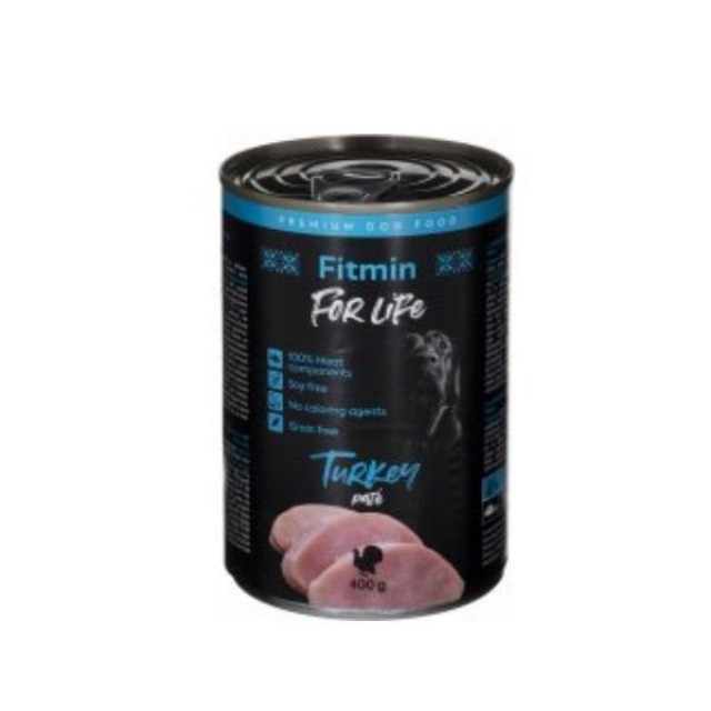Fitmin For Life Hindi Etli Pate Yetişkin Konserve Köpek Maması 400 Gr Fitmin For Life Hindi Etli Pate Yetişkin Konserve Köpek Maması 400 Gr