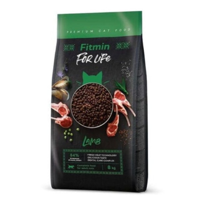 Fitmin For Life Kuzu Etli Yetişkin Kedi Maması 8 Kg